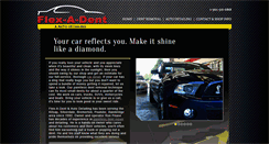 Desktop Screenshot of flex-a-dent.com